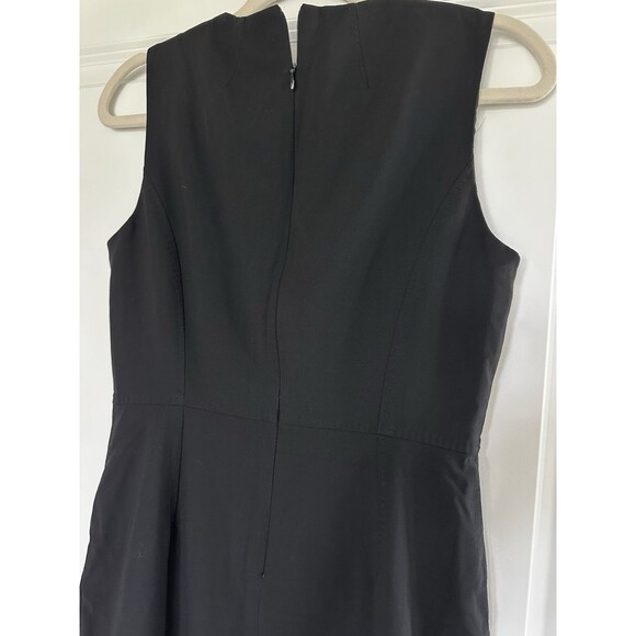 Brooks Brothers Black Wool Sleeveless Sheath Dress Women’s 8 - Picture 7 of 7